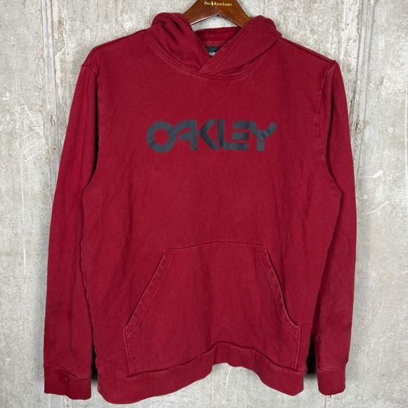 Oakley Other - Oakley Mens Regular Fit Logo Hoodie Sweatshirt‎ Red Large CA35460 RN96548